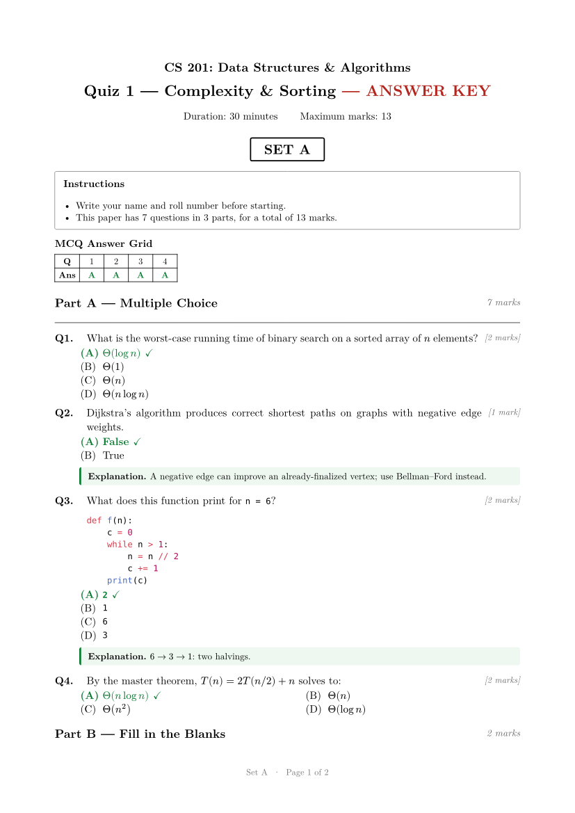 Key page 1