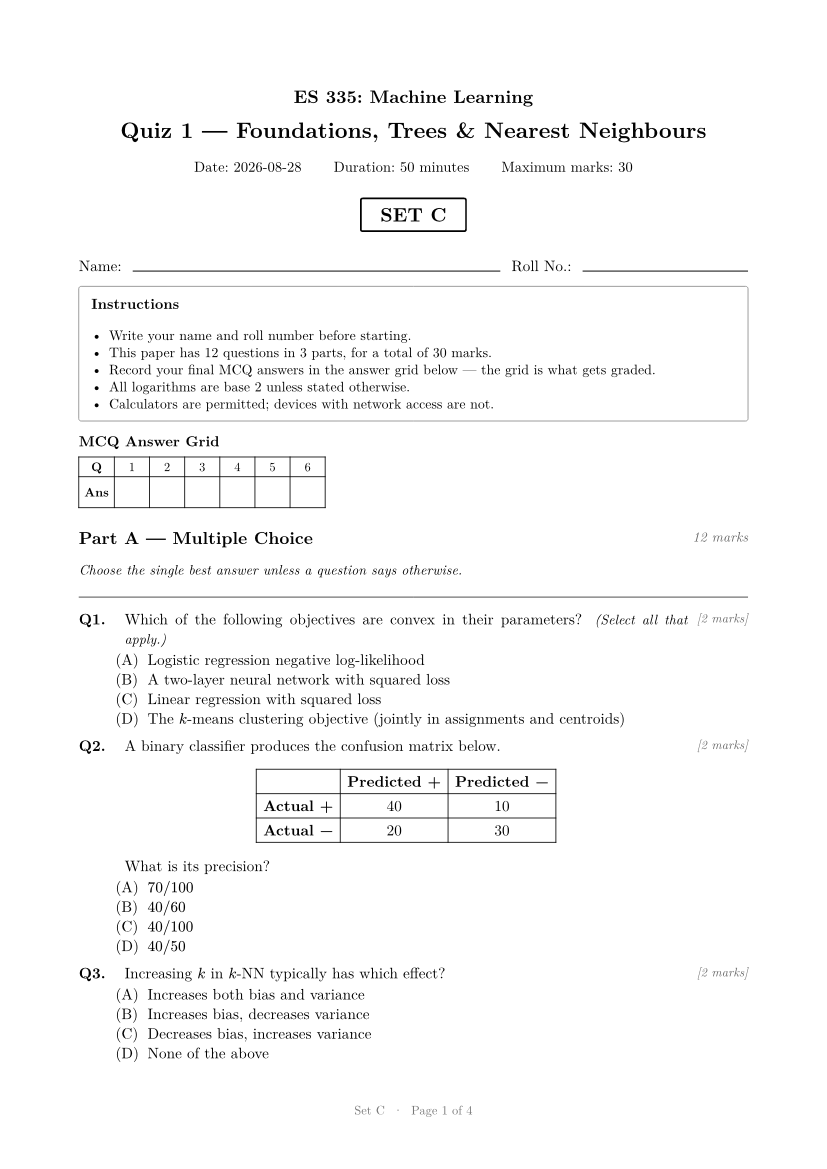 Set C, page 1