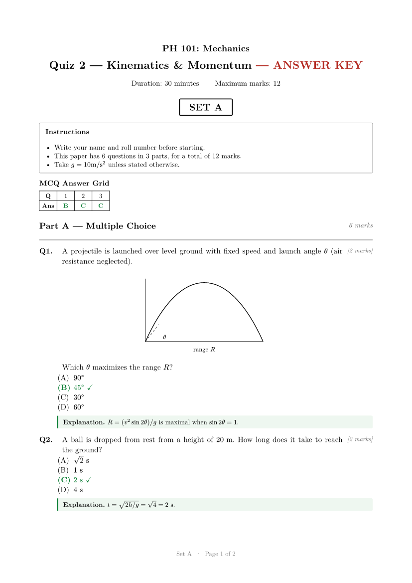 Key page 1