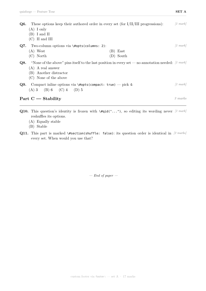 Feature tour paper, page 2